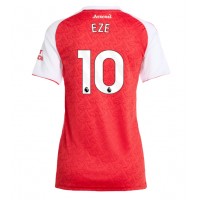 Stroje piłkarskie Arsenal Eberechi Eze #10 Koszulka Podstawowej dla damskie 2025-26 Krótki Rękaw